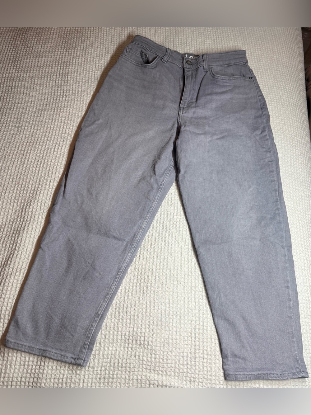 Lee Ladies Relaxed Fit Balloon Tapered High Rise jeans size 10